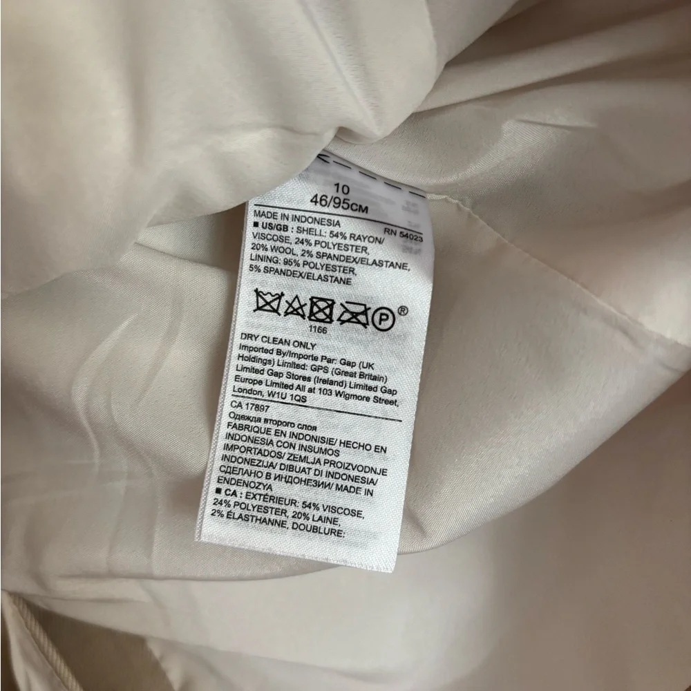 Banana Republic Women’s Blazer Size 10 - Picture 3 of 3